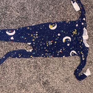 Little Sleepies Navy Mickey Pajama Footies
